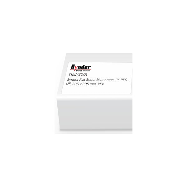 Synder Flat Sheet Membrane, LY, PES, UF, 305 x 305mm, 1/Pk